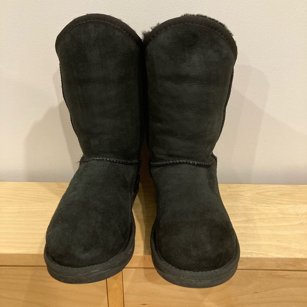 Australia Luxe Collective Black Shearling Boots, Women’s US6, EU37